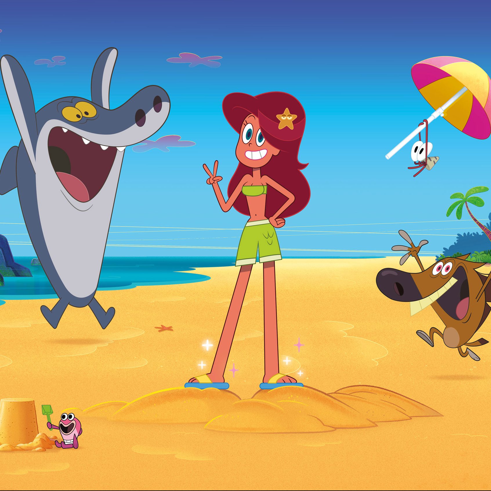 Zig & Sharko - Caribara Animation